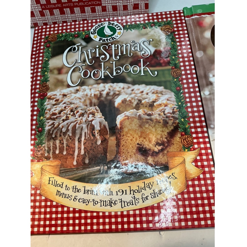 Gooseberry Patch Vintage Y2K Christmas Cookbook Lot Holiday Recipes Crafts Lot 6 - Picture 2 of 16
